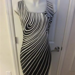 COURAGE.B COUTURE BLACK & GRAY STRIPED 6